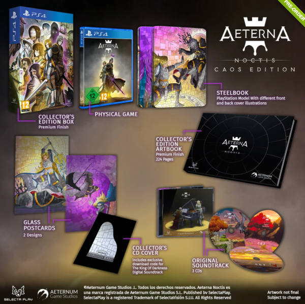 Aeterna Noctis Caos Edition  Playstation 4 Edizione Europea [PRE-ORDINE] (6738938036278)