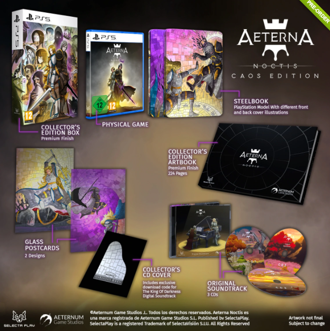 Aeterna Noctis Caos Edition Playstation 5 Edizione Europea [PRE-ORDINE] (6738958254134)