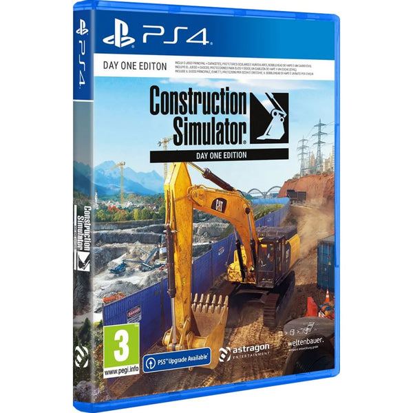 Construction Simulator Day One Edition Playstation 4 [PREORDINE] (6839388635190)