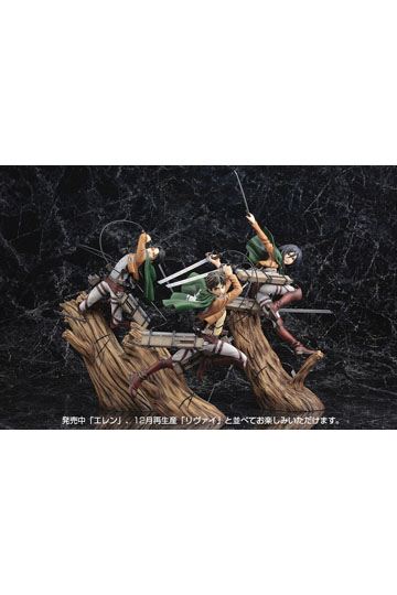 Attack on Titan ARTFX J Statue 1/8 Mikasa Ackerman Renewal Package Ver. 35 cm (4916939653174)