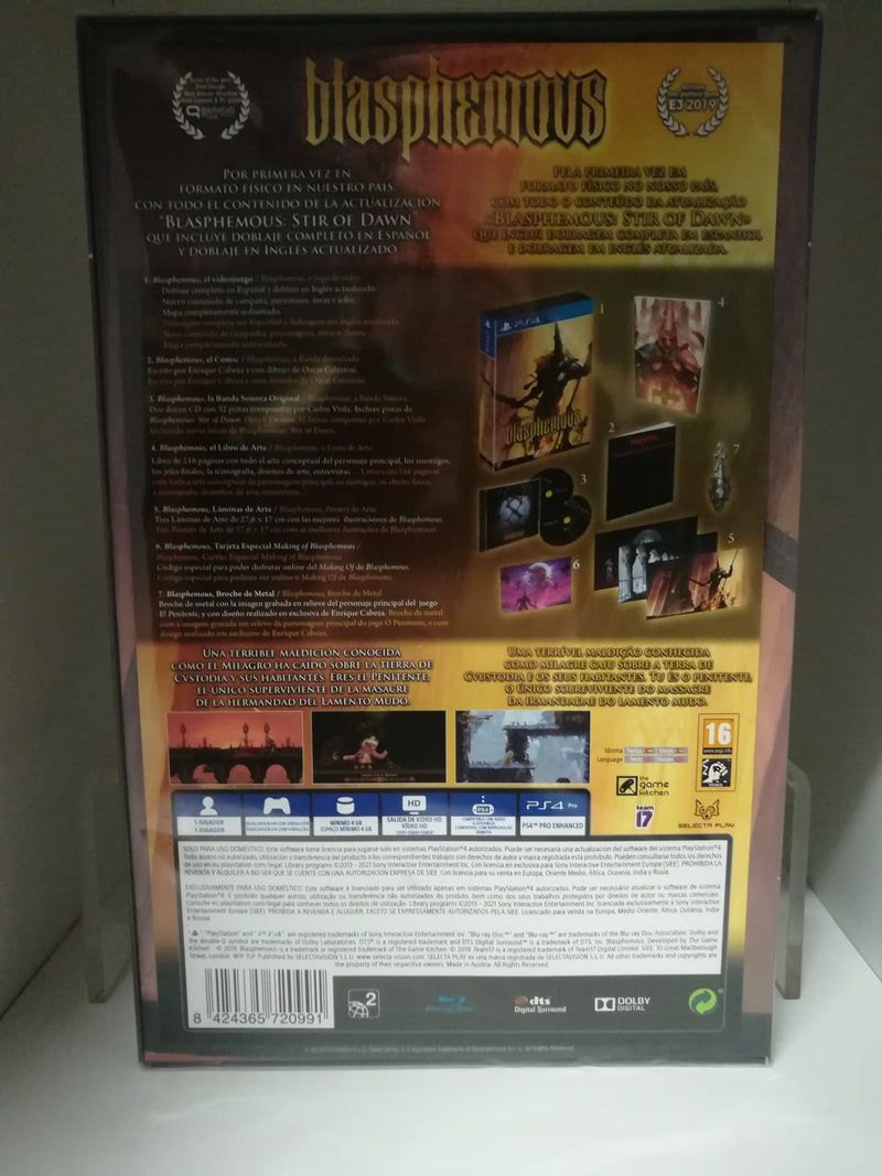 Blasphemous Collector's Edition Playstation 4 Edizione Europea (6555680604214)