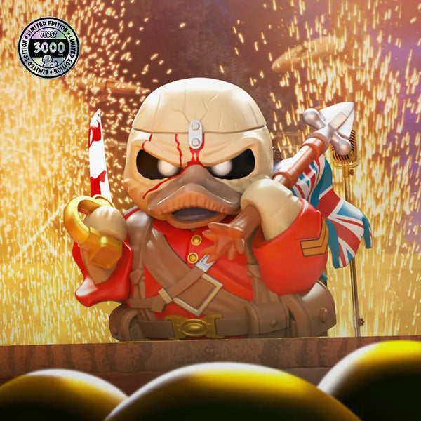 Iron Maiden Eddie The Trooper TUBBZ Cosplaying Duck Collectible [PRE-ORDINE] (6837427666998)