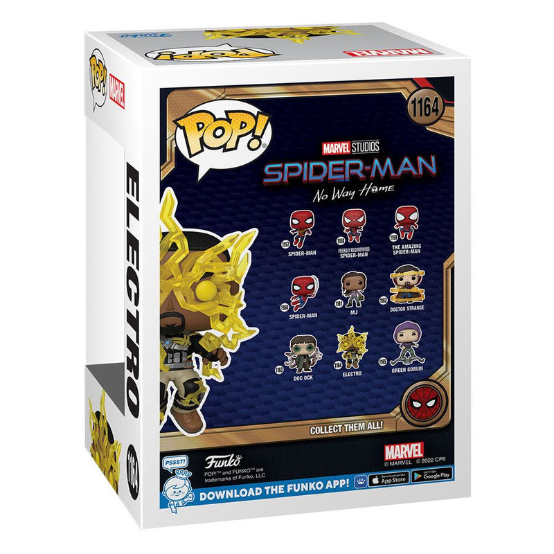 Spider-Man: No Way Home POP! Marvel Vinyl Figure Electro 9 cm [PREORDINE] (8030816239918)