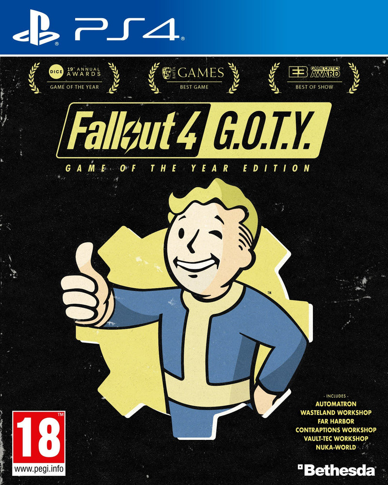 Fallout 4 GOTY - Game of The Year - PlayStation 4 Edizione Europea (6593564311606)