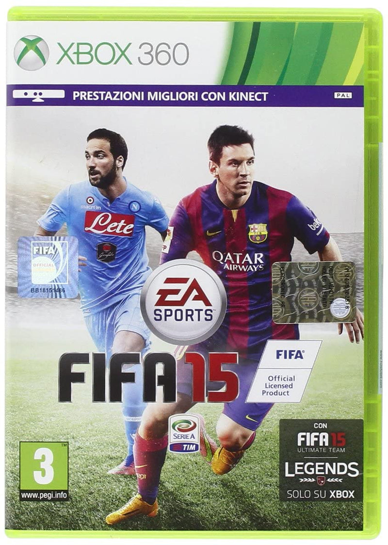 FIFA 15 XBOX 360 (usato garantito)(versione italiana) (4733518643254)