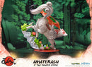 OKAMI  AMATERASU   9" PVC PAINTED STATUE (4578926854198)