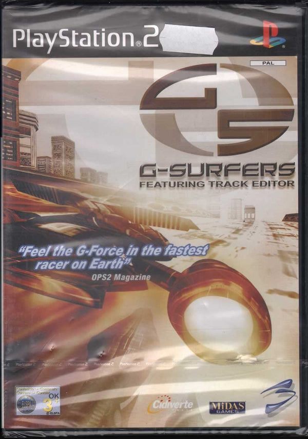 G-SURFERS  PS2 ( Futuristic racing game ) (4596274298934)