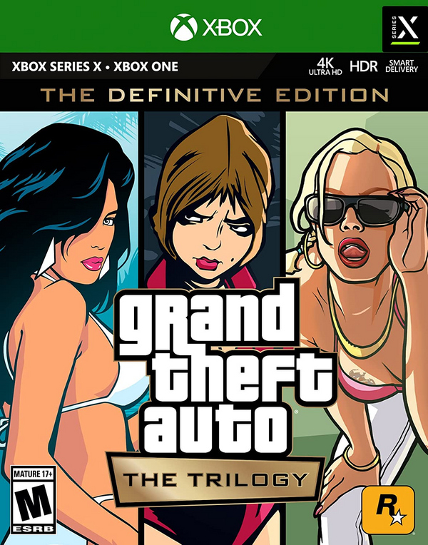 GTA - Grand Theft Auto: The Trilogy- The Definitive Edition - Xbox One/Serie X Edizione Americana (6639125037110)