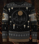 MAGLIONE NATALIZIO A LED CON CANDELE DEL CASTELLO DI HOGWARTS DI HARRY POTTER /UGLY SWEATER (4775184367670)