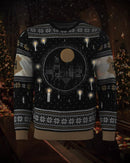 MAGLIONE NATALIZIO A LED CON CANDELE DEL CASTELLO DI HOGWARTS DI HARRY POTTER /UGLY SWEATER (4775184367670)