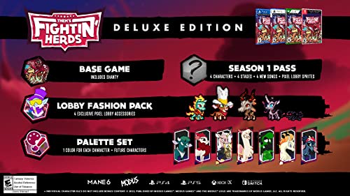 Them's Fightin' Herds - Deluxe Edition Playstation 4 [PREORDINE] (6859388256310) (6859388420150) (6859388944438) (6859389632566)