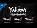 THE YAKUZA REMASTERED COLLECTION PS4