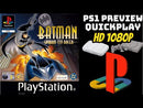 BATMAN GOTHAM CITY RACER PS1 (usato garantito)(come se fosse nuovo)