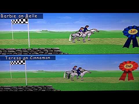 BARBIE RACE RIDE PS1 (versione italiana)(usato garantito)