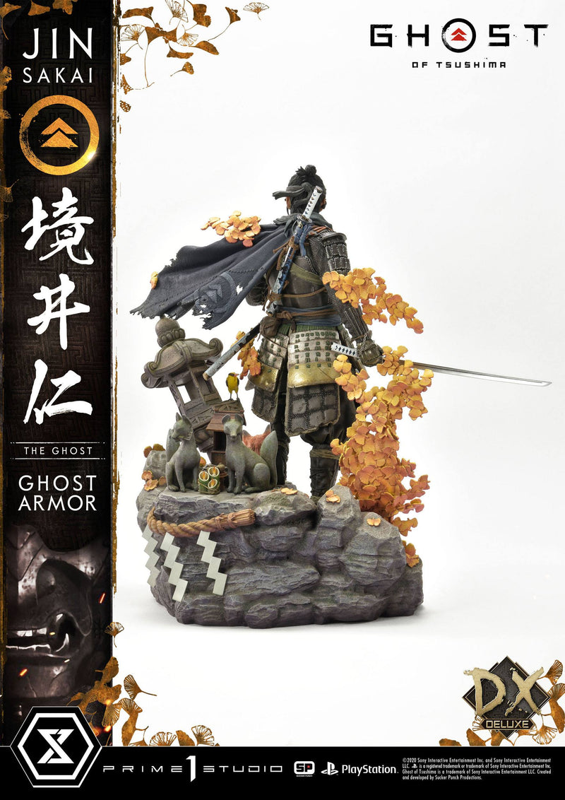 Ghost of Tsushima Statue 1/4 Jin Sakai Deluxe Bonus Version 58 cm [PRE-ORDER] (4895818940470)