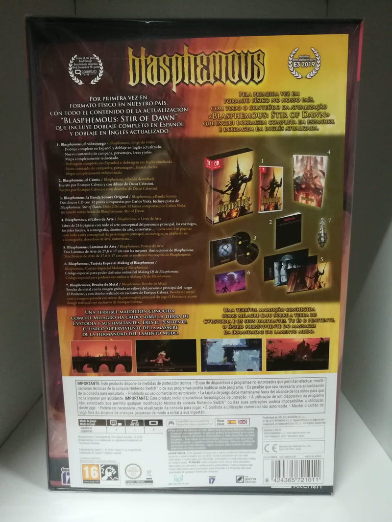 Blasphemous Collector's Edition Nintendo Switch Edizione Europea (6555680309302)