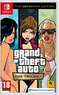 GTA Grand Theft Auto : The Trilogy - Definitive Edition Nintendo Switch Edizione Europea (6644229242934)