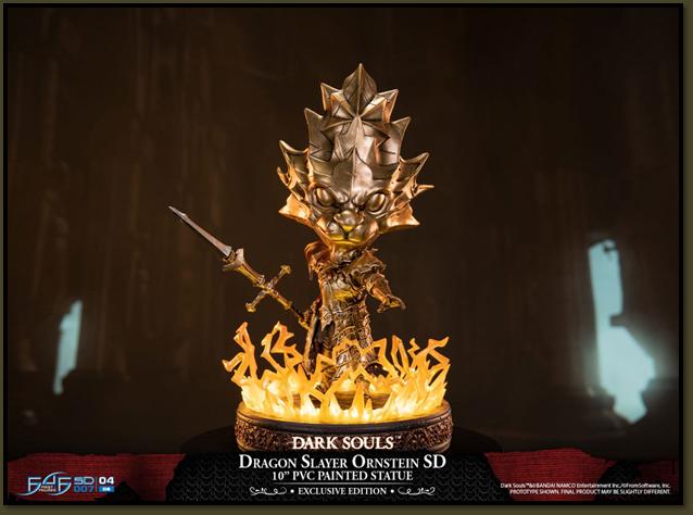 Dark Souls: Dragon Slayer Ornstein SD PVC Statue Edizione Limitata (4746809606198)