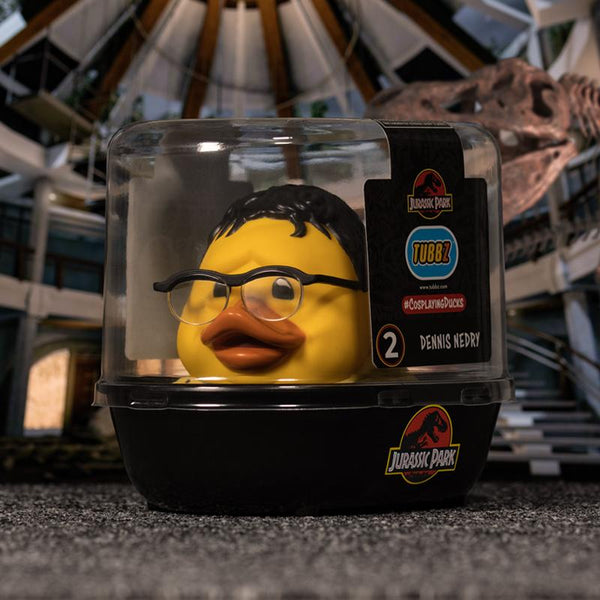 JURASSIC PARK DENNIS NEDRY TUBBZ COSPLAYING DUCK DA COLLEZIONE (6567954415670)