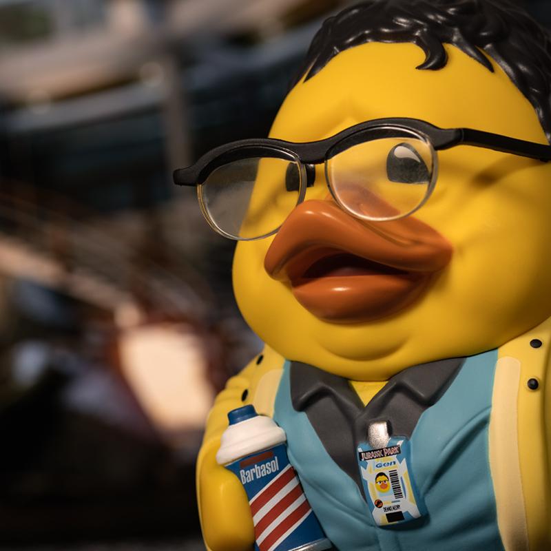 JURASSIC PARK DENNIS NEDRY TUBBZ COSPLAYING DUCK DA COLLEZIONE (6567954415670)