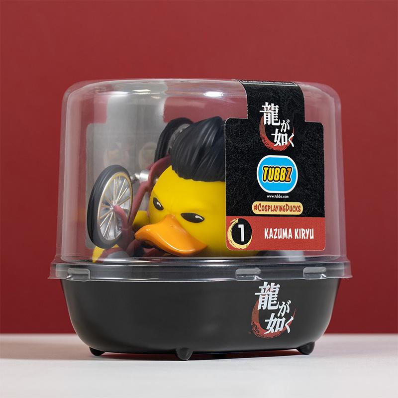 Ryu ga Gotoku Kazuma Kiryu TUBBZ Cosplaying Duck da collezione (6586266386486)
