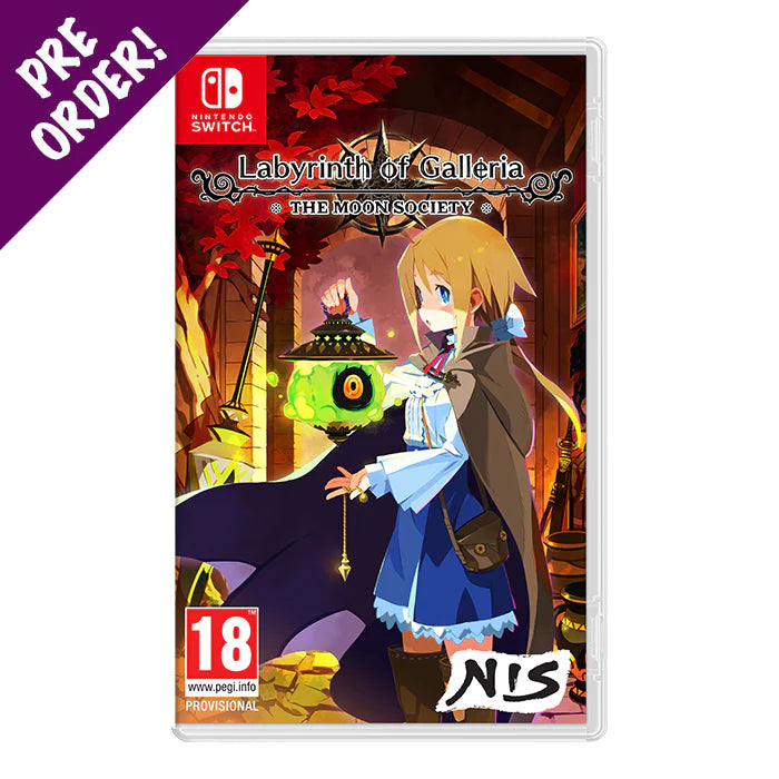 Labyrinth of Galleria : The Moon Society - Standard Edition - Nintendo Switch [PREORDINE] (6839256449078)