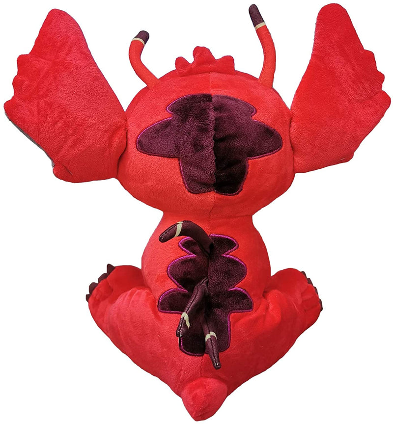 Lilo & Stitch - Peluche Leroy Rosso con Suono  29cm qualità Super Soft (6654669750326)
