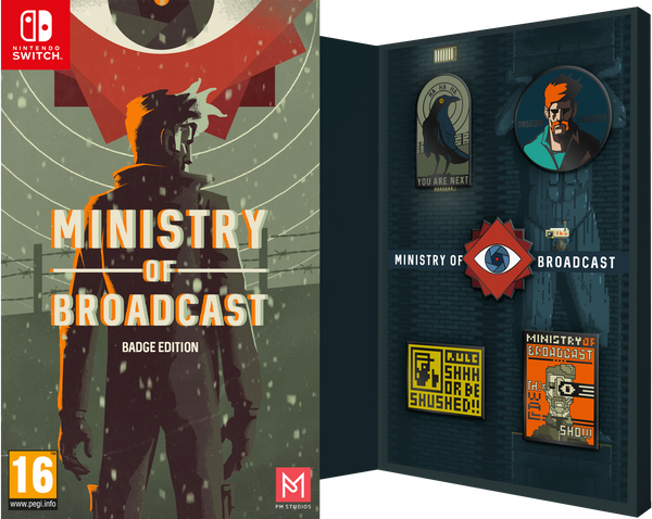 Ministry Of Broadcast Badge Edition Nintendo Switch Edizione Regno Unito (4636522545206)