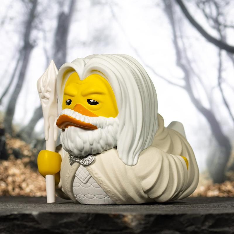 LORD OF THE RINGS GANDALF THE WHITE TUBBZ COSPLAYING DUCK COLLECTIBLE (6566421168182)