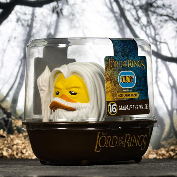 LORD OF THE RINGS GANDALF THE WHITE TUBBZ COSPLAYING DUCK COLLECTIBLE (6566421168182)