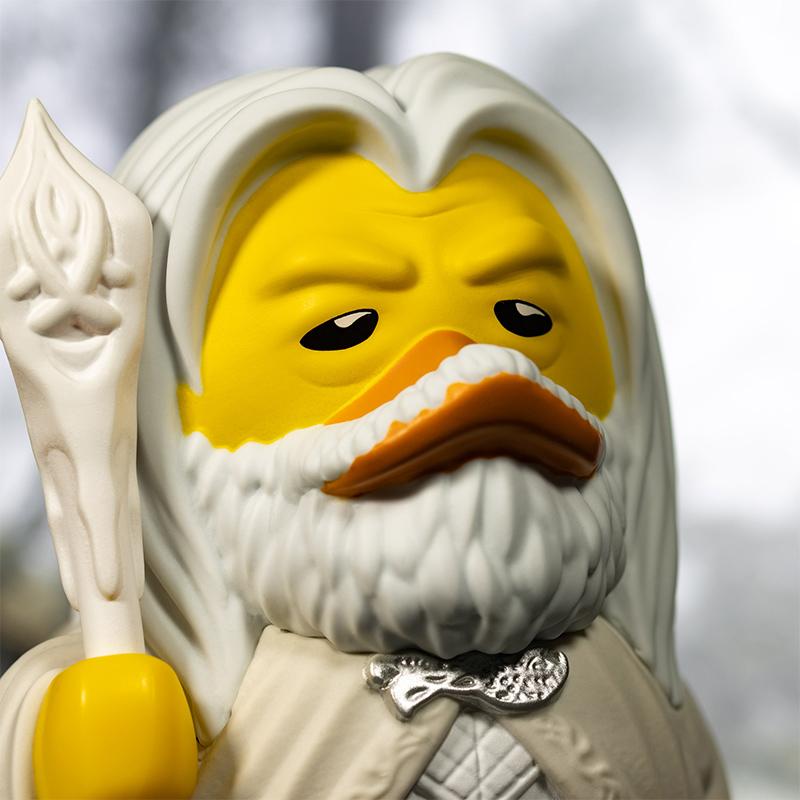 LORD OF THE RINGS GANDALF THE WHITE TUBBZ COSPLAYING DUCK COLLECTIBLE (6566421168182)