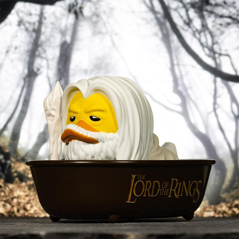 LORD OF THE RINGS GANDALF THE WHITE TUBBZ COSPLAYING DUCK COLLECTIBLE (6566421168182)