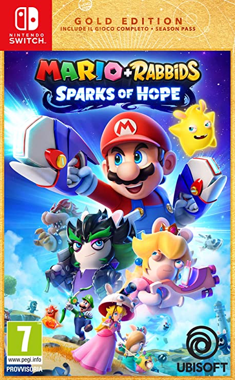 Mario + Rabbids Spark Of Gold Cosmic Edition Edizione Europea Nintendo Switch [PREORDINE] (6837386412086)