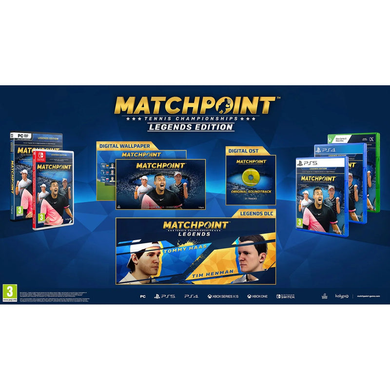 Matchpoint: Tennis Championships - Legends Edition Nintendo Switch [PREORDINE] (6859799396406)