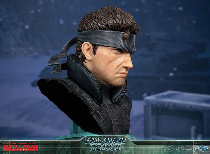 Metal Gear Solid Life-Size Bust 1/1 Solid Snake 56 cm [PREORDINE] (8030850056494)