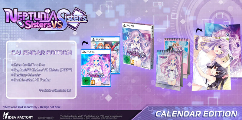 Neptunia: Sisters VS Sisters Calendar Edition Playstation 5 [PREORDINE] (6860007538742)