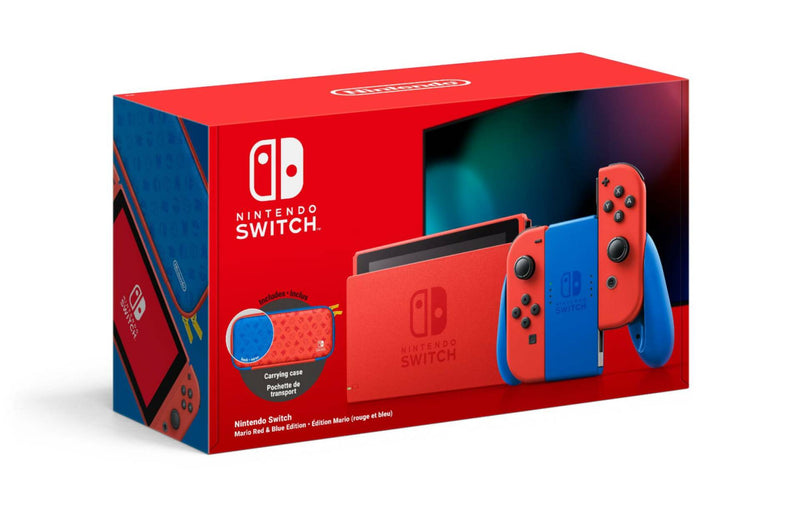 Nintendo Switch Edizione Speciale Super Mario Rossa/Blu (4902396723254)
