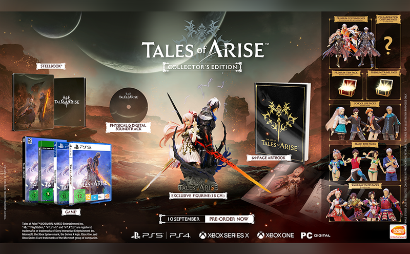 Tales Of Arise Collector's Edition  Playstation 4 Edizione Europea - PRE-ORDER (6616123015222)