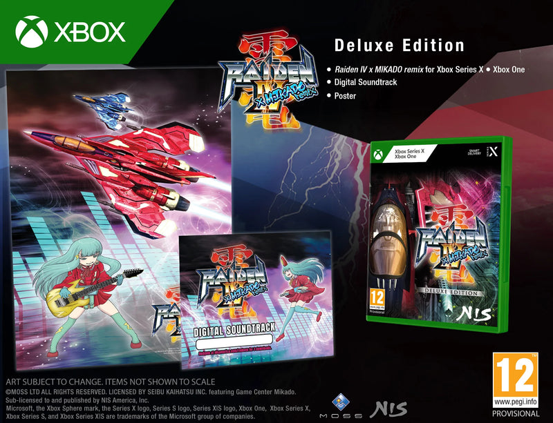 Raiden IV x MIKADO remix - Deluxe Edition XBOX ONE/ SERIE X [PREORDINE] (6839424909366)