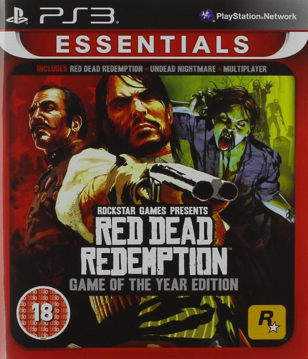 RED DEAD REDEMPTION GAME OF THE YEAR EDITION ESSENTIALS PLAYSTATION 3 EDIZIONE REGNO UNITO (4535149789238)