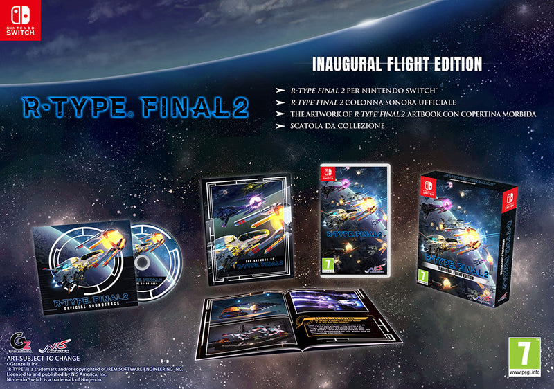 R-Type Final 2 Inaugural Flight Edition Nintendo Switch Edizione Europea (6573305036854)