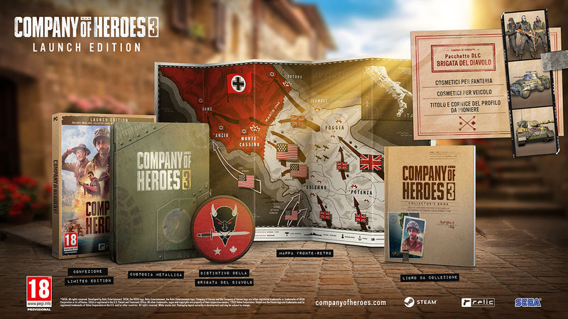 Company of Heroes 3 Launch Edition Metal Case PC Games [PRE-ORDINE] (6837771862070)