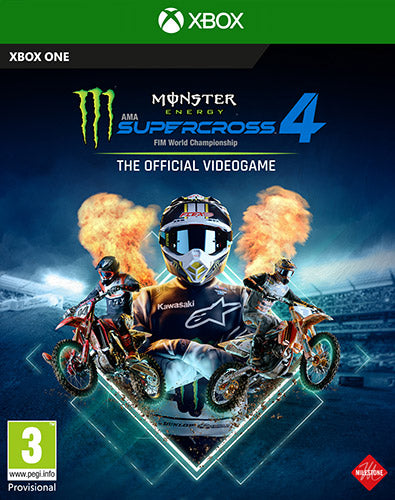 Monster Energy Supercross 4  Xbox One Edizione Europea (4910629552182)