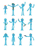 DECORAZIONI / ORNAMENTI NATALIZI UFFICIALI DI RICK E MORTY MEESEEKS - MI GUARDI (4778351460406)