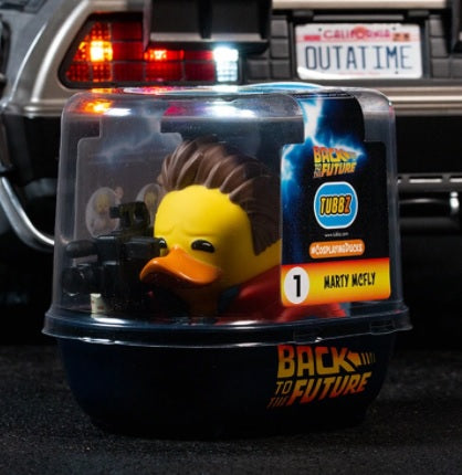 BACK TO THE FUTURE MARTY MCFLY TUBBZ COSPLAYING DUCK COLLECTIBLE (4752893542454)