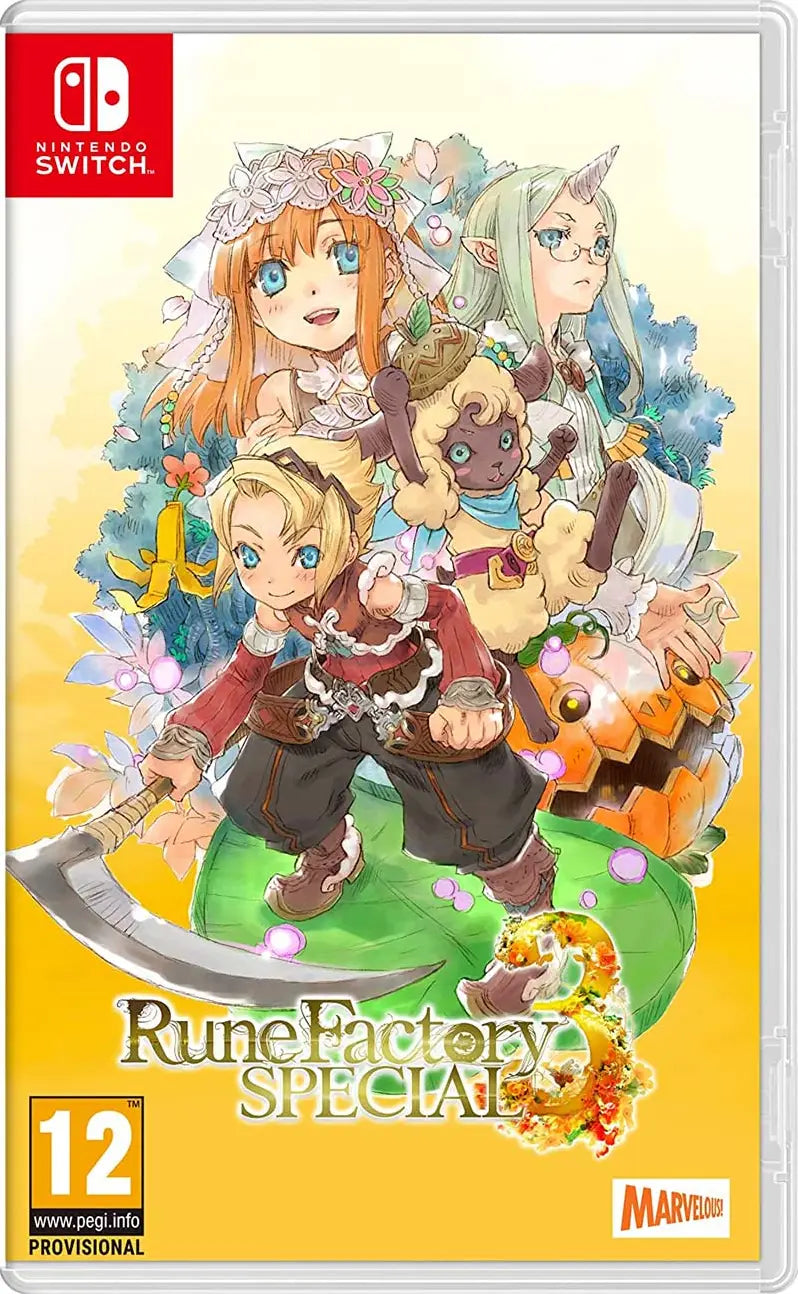 Rune Factory 3 Special - Limited Edition Nintendo Switch [PRE-ORDINE] (8106539221294) (8106542661934)