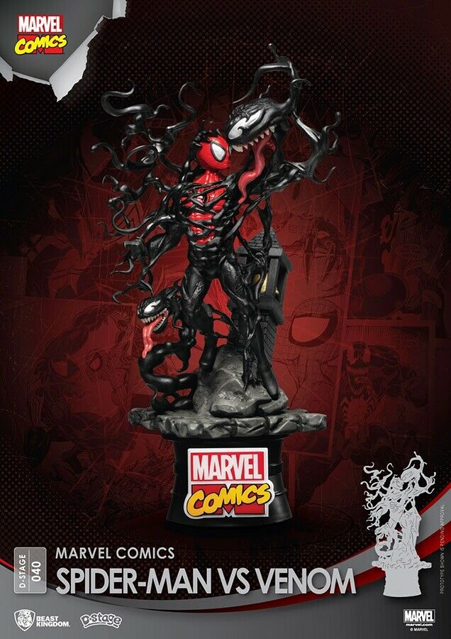 Marvel Comics Spider Man vs Venom 16 CM (4751844835382)