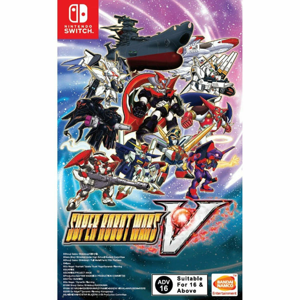 Super Robot Wars V Nintendo Switch Edizione Asiatica [Sottotitoli in Inglese] (4907054170166)