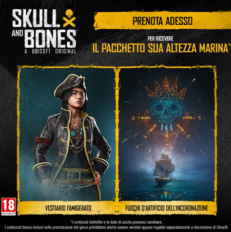Skull And Bones Playstation 5 Edizione Europea [PREORDINE] (6837661794358) (6837662351414) (6837662580790) (6837663301686)