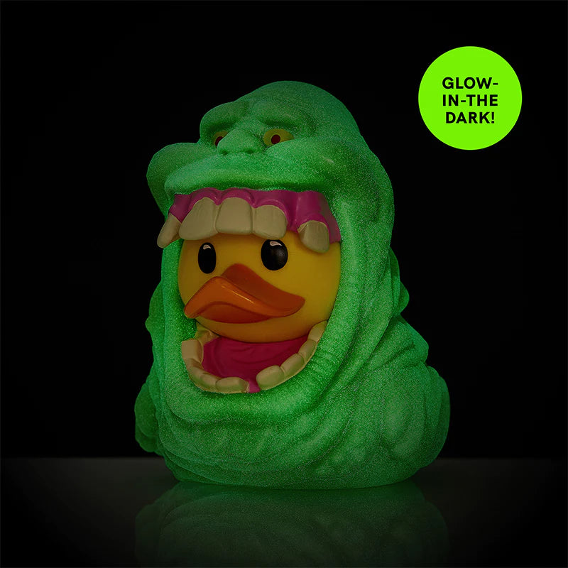 GHOSTBUSTERS SLIMER GLOW-IN-THE-DARK TUBBZ COSPLAYING DUCK COLLECTIBLE (6816211238966)
